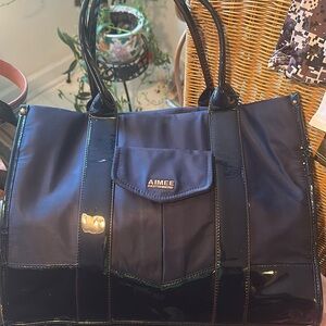 Aimee Kestenberg women’s Navy Blue Heston Tote